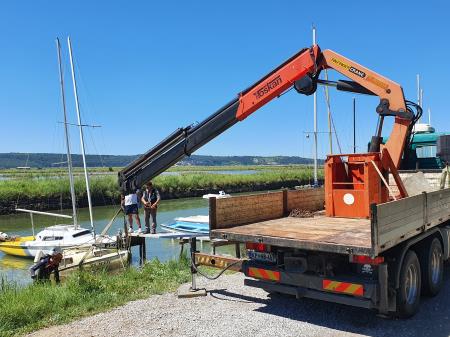 Sanacija Jernejevega kanala v Seči I Risanamento canale di San Bartolomeo a Sezza (1)